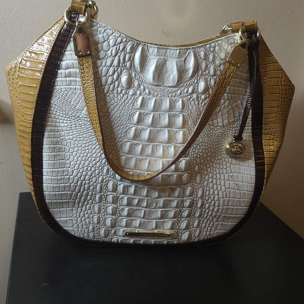 Brahmin Marianne Coconut Kedima Tote